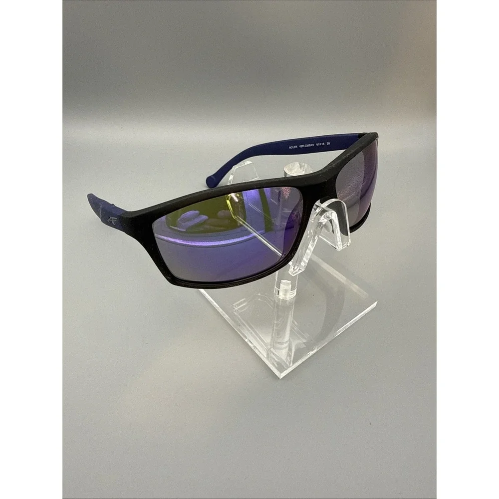 ARNETTE AUTHENTIC BOILER 61-15 BLUE/BLACK SUNGLASSES 4207–2368/4V POLARIZED LENS